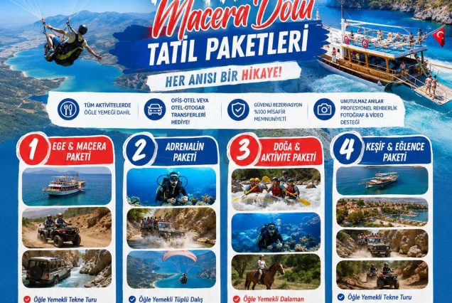 Fethiye Macera Dolu Tatil Paketleri